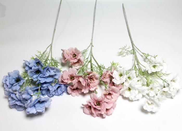 В12130 Б/С Ветка Эустомы"Рассела"6вет.20гол.H82см(3шт)