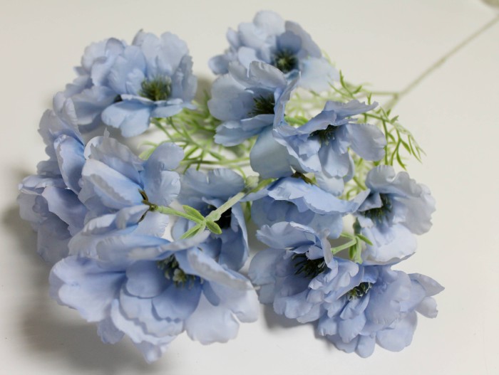 В12130 Б/С Ветка Эустомы"Рассела"6вет.20гол.H82см(3шт)