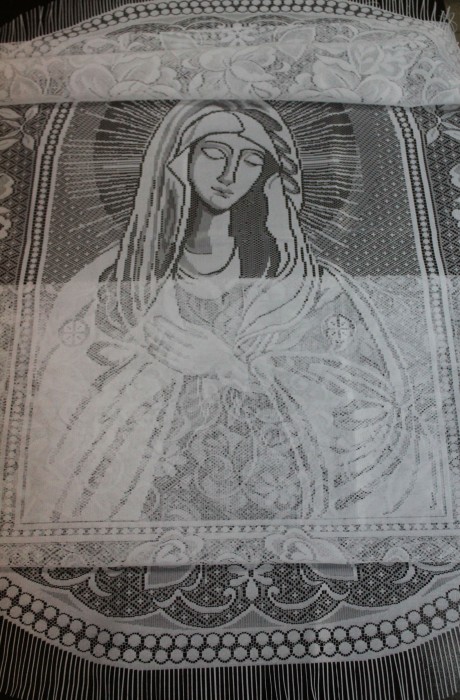 Р7040 Покрывало 12б Лик Мадонны 215*110см(10шт)