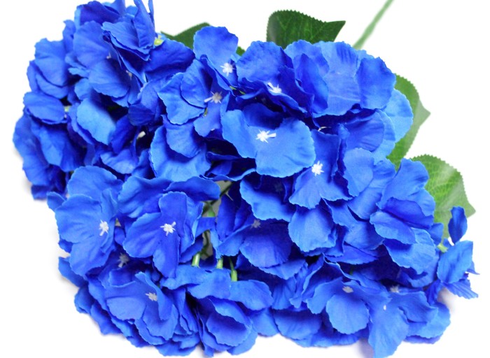 Б11781 Букет 2 цвета гортензии 5 вет."Патриот"48см