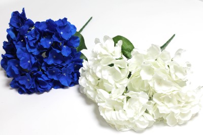 Б11781 Букет 2 цвета гортензии 5 вет.&quot;Патриот&quot;48см