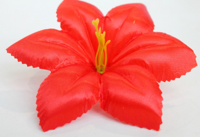 Г9504 Голова Клематиса большая 16см атлас"Звёздочка"(600микс)