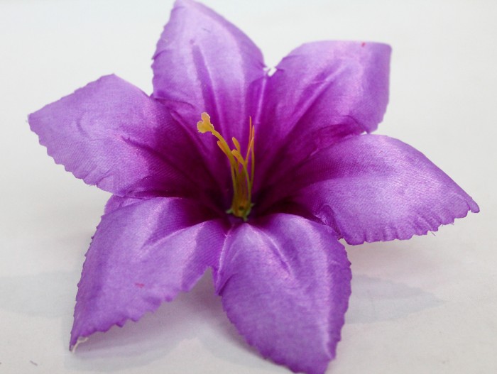 Г9504 Голова Клематиса большая 16см атлас"Звёздочка"(600микс)