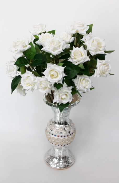 В11775 Б/С Ветка розы кустовая 5г.Н49см(5шт)