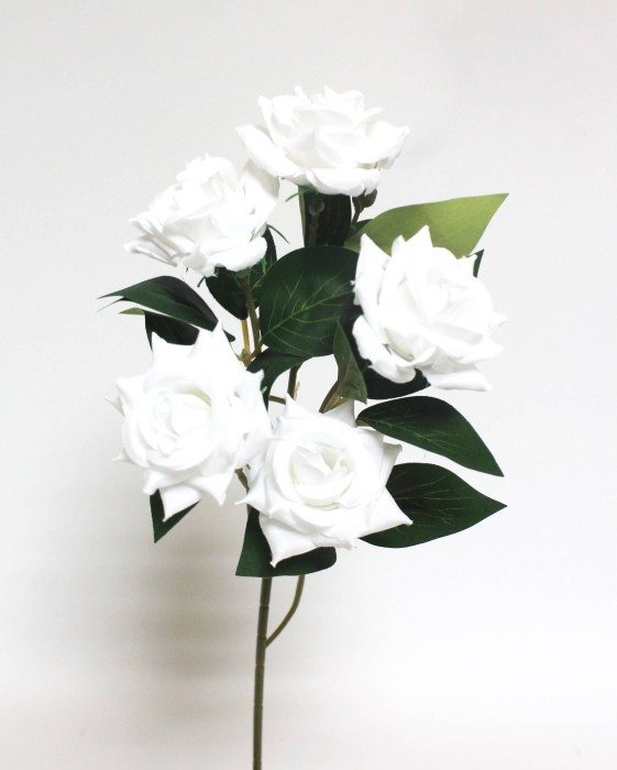 В11775 Б/С Ветка розы кустовая 5г.Н49см(5шт)