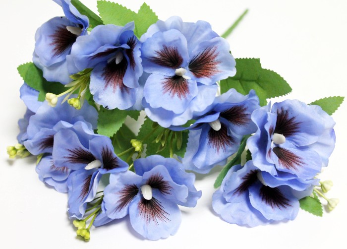 Б12281 Б/С Букет крупные анютины глазки 5г."Мотылек"31см(20шт)