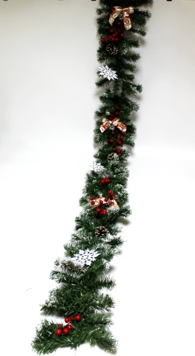 ЛЗ12117 Б/С Лиана еловая украшенная"Магия Рождества" H180см 