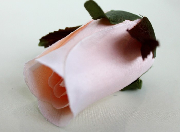 Г11266 Б/С Роза с пенопластолм из плотного сатина "Виват"Н=8см(20шт)