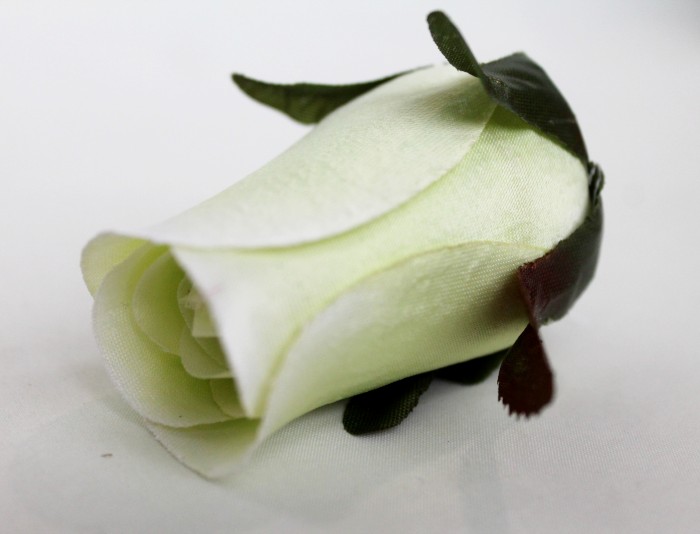 Г11266 Б/С Роза с пенопластолм из плотного сатина "Виват"Н=8см(20шт)