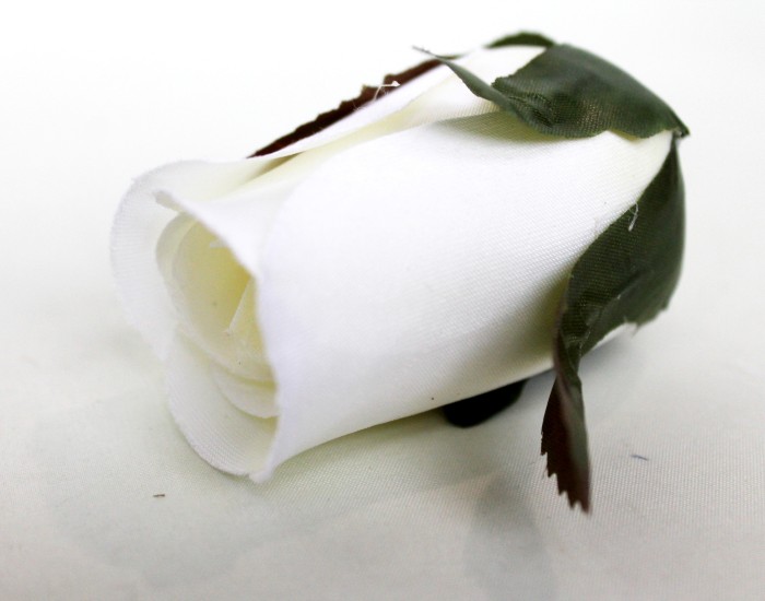 Г11266 Б/С Роза с пенопластолм из плотного сатина "Виват"Н=8см(20шт)