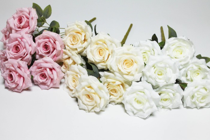 Б11802 Б/С Букет роз 7г."Невеста"Н48см(20шт)