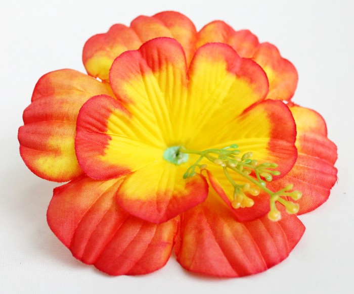 Г10795 Голова нарцисс 13см"Смайлик"c тычин.(800микс)