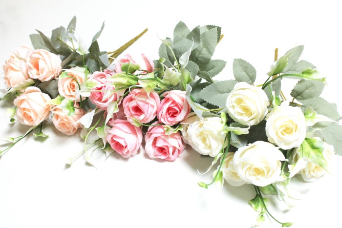 Б11704 Б/С Букет 7голов роза бутон"Жасмин"31см(10шт)