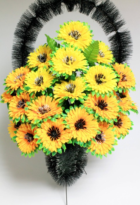 П023 Корзина декор. ритуальная Н=0,7м.