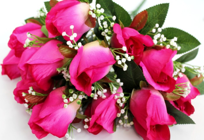 Б11530 Б/С Бук. 4 цвета 12 гол.бут. крученый"Лилиана"Н54см(4микс)