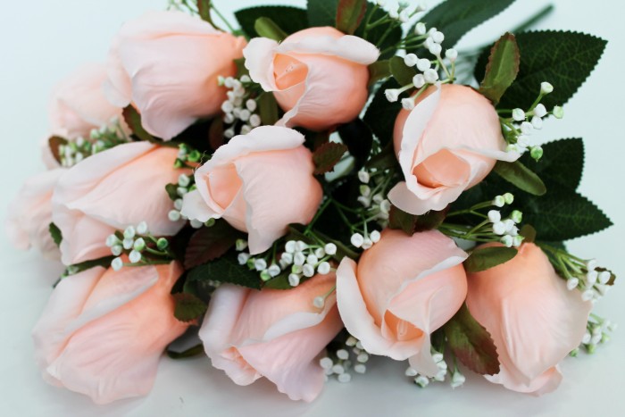 Б11530 Б/С Бук. 4 цвета 12 гол.бут. крученый"Лилиана"Н54см(4микс)