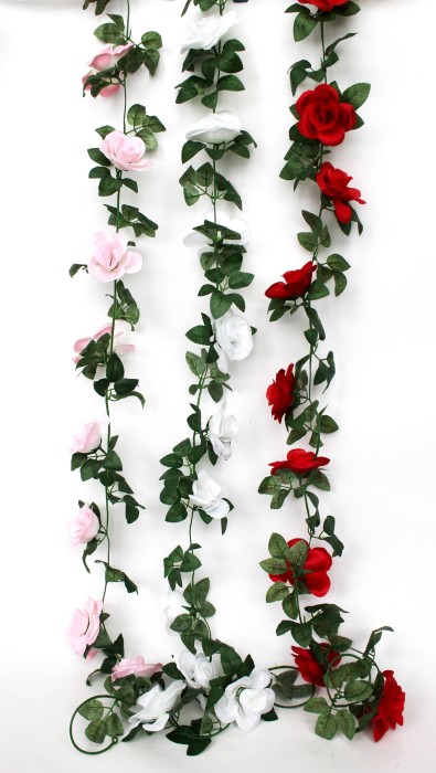 ЛЗ11853 Лиана 16 крупных голов роза 2,5м (5шт)