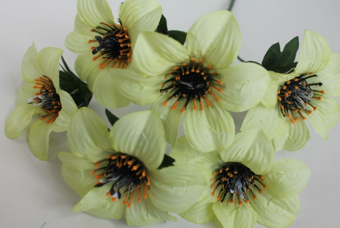 Б11062 Б/С Букет анемона 6гол."Шмель"Н34см(20микс)