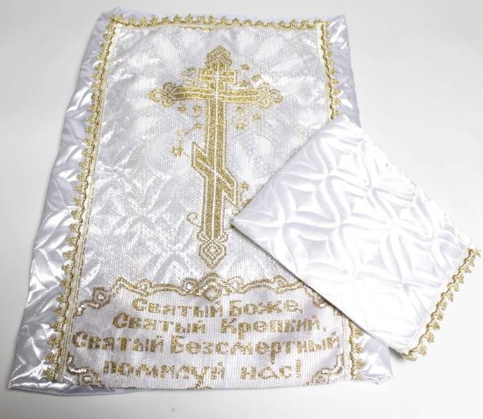 Р3797 Комплект крест тюль (покр.+наволочка)