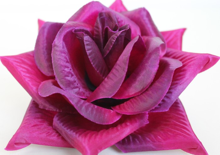 Г7653 Б/С Голова большая 19см 6сл.роза атласная"Ярослава"(20шт/300)