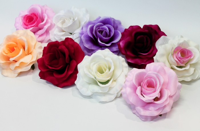 Г10003 Роза"Грация"сатин D14.2см 7сл.(20/300шт)