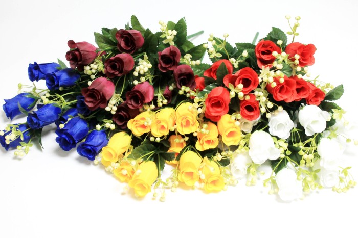 Б12050 Б/С Бук.бутон роз 11гол.Чжунь-Янь"Восход"Н47см(20микс)