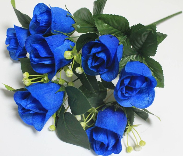 Б12210 Б/С Букет бутон 7гол.с гипсофилом"Рокси"42см(20микс)