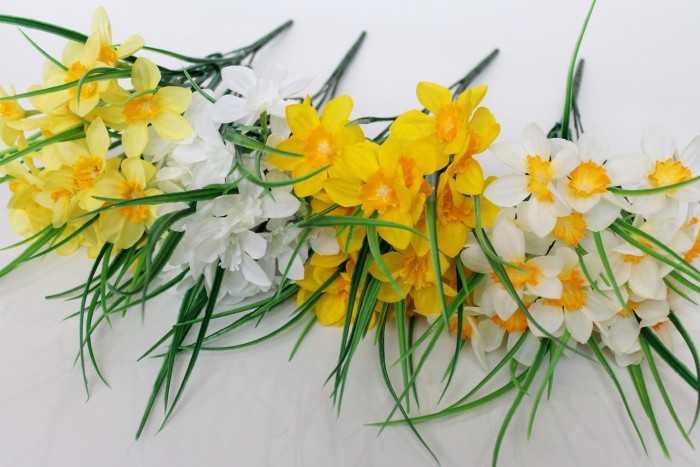 Б11429 Б/С Букет нарциссов  20 голов 5вет.40см(20микс)