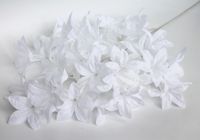 В11532 Б/С Ветка магнолия-свадебная флористика 4в.57цв.Н100см(5шт)