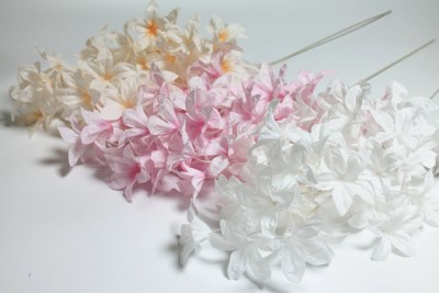 В11532 Б/С Ветка магнолия-свадебная флористика 4в.57цв.Н100см(5шт)