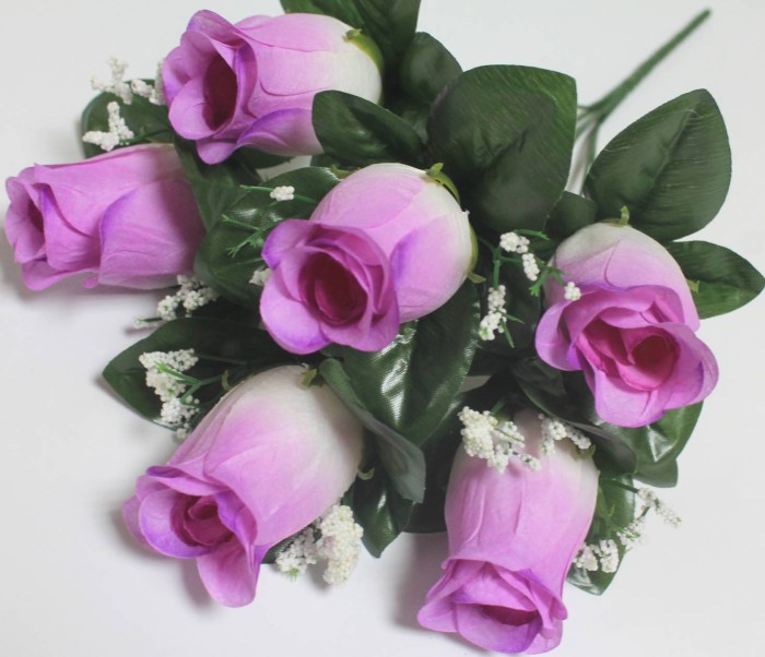 Б12211 Б/С Букет крупный бутон 6 гол.с кашк."Мистик"42см(20микс)