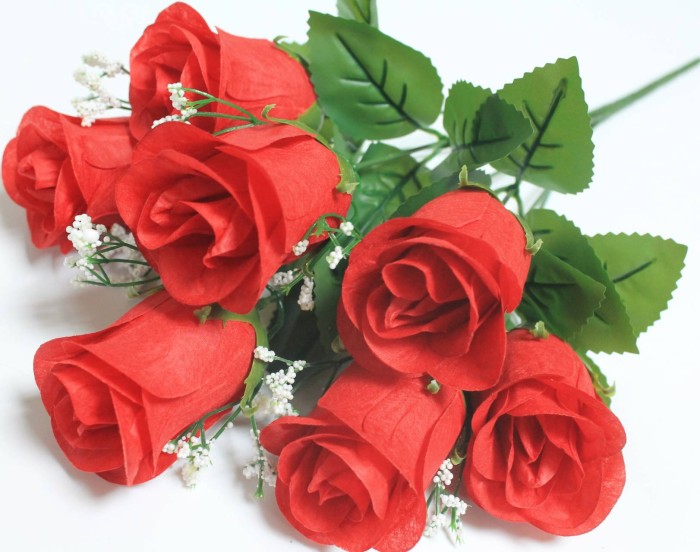 Б12212 Б/С Букет крупный бутон 7г.с кашк."Вегас"43см(20микс)