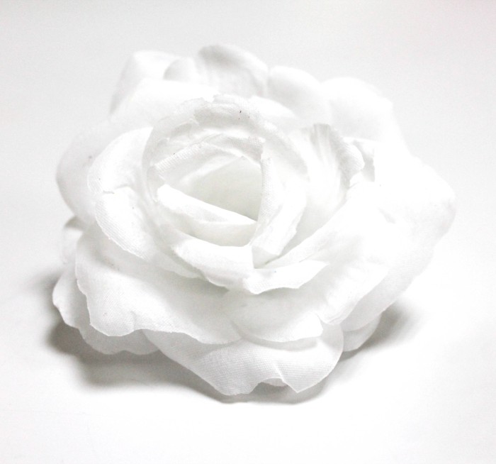 Г12291 Б/С Голова розы "Белочка" 10.5см (50шт)