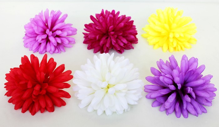 Г9686 Хризантема крупн."Фантастика"6 сл.хлопок d=15см(30/600)