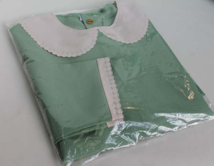 Р6603 Б/С Платье ритуальное "Эконом"