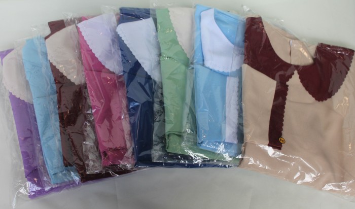 Р6603 Б/С Платье ритуальное "Эконом"