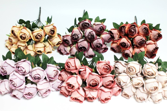 Б12136 Б/С Букет роз 12 необыкновенных голов"Луксор"H41(6микс)