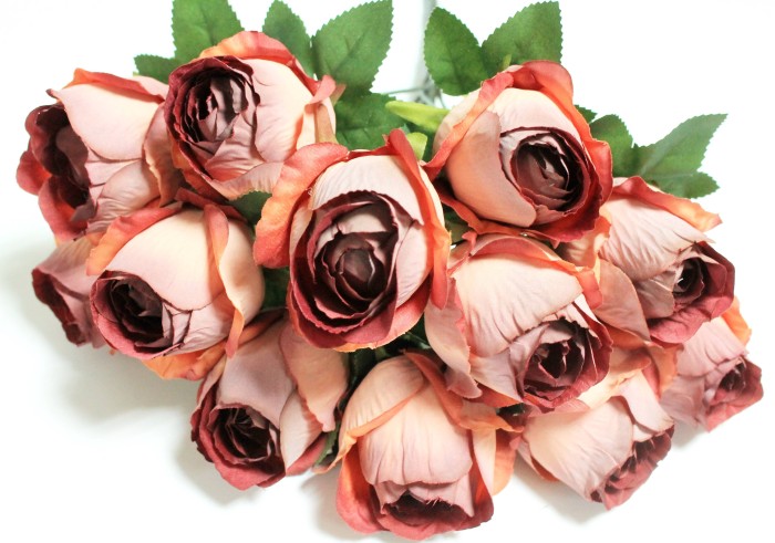 Б12136 Б/С Букет роз 12 необыкновенных голов"Луксор"H41(6микс)