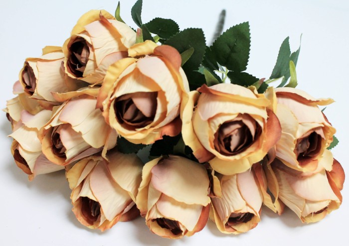 Б12136 Б/С Букет роз 12 необыкновенных голов"Луксор"H41(6микс)