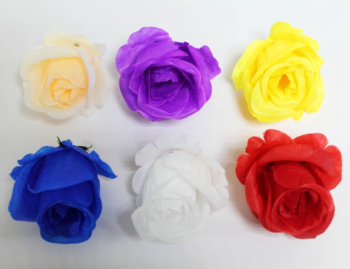 Г12292 Б/С Голова бутон роз обьемный "Добрыня" 8см (50шт)