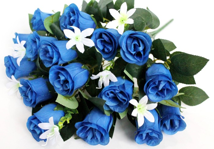 Б6553 Б/С Букет 3 цвета бут.роз"Народный"16г.53см(10шт)