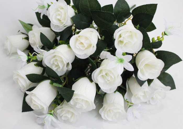 Б6553 Б/С Букет 3 цвета бут.роз"Народный"16г.53см(10шт)