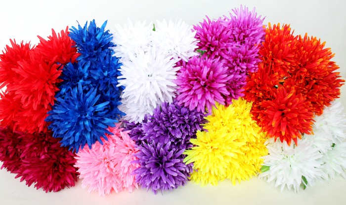 Б7962 Б/С Букет хризантем"Охара"7г.Н52см(20шт)