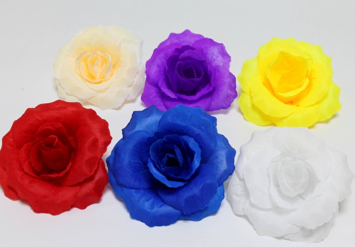 Г12293 Б/С Голова розы большая 15.5см "Есения" (25шт)