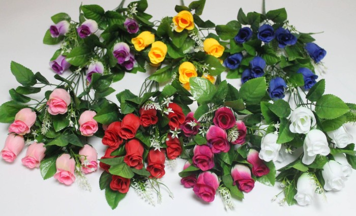 Б12215 Б/С Букет бутон 9г.с добавк."Эркюль"46см(20микс)