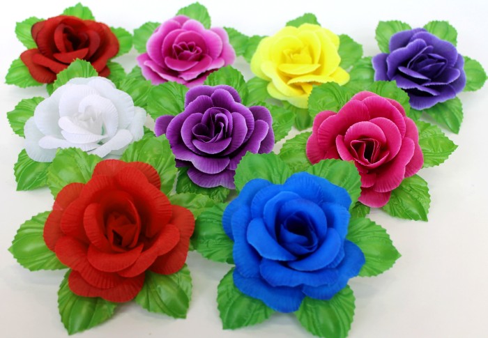 Г10506 Б/С Роза"Славная"с розеткой d=16см(30/600шт)