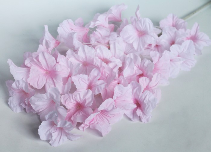 В11534 Б/С Ветка глоксиния-свадебная флористика 3в.57цв.Н110см(5шт)