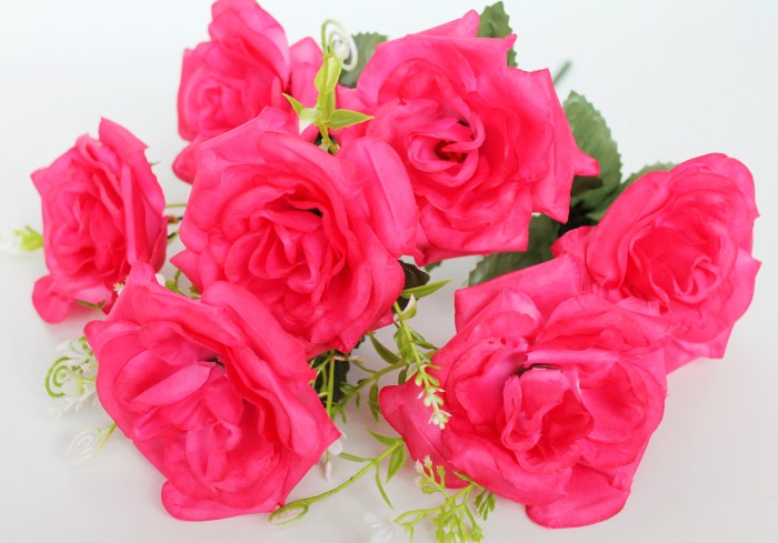 Б11724 Букет роз 7 гол."Вечеринка"Н35см(20микс)