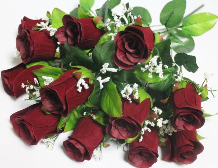 Б12216 Б/С Букет полный барх.бутон 12гол с богатой кашкой Н52см(10шт)