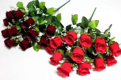 Б12216 Б/С Букет полный барх.бутон 12гол с богатой кашкой Н52см(10шт)